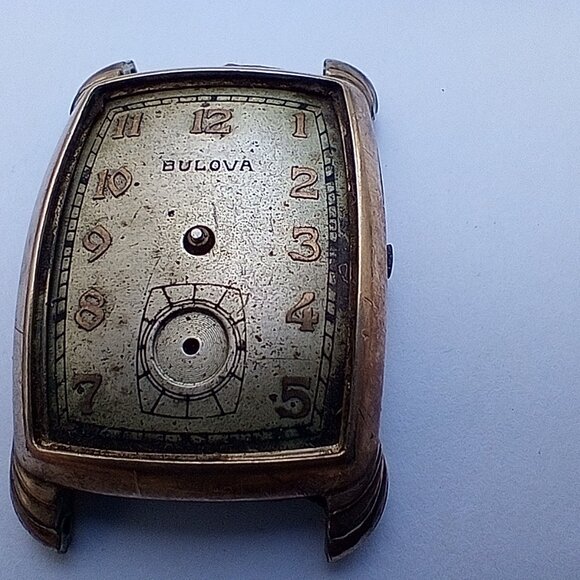 Large Lot of Vintage Bulova Watch Parts - 10k Gold Plated!! - Picture 5 of 8